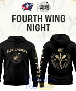 Columbus Blue Jackets Fourth Wings Night Limited Edition Hoodie Columbus Blue Jackets Fourth Wings Night Limited Edition Hoodie