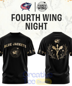 Columbus Blue Jackets Fourth Wings Night Limited Edition Hoodie