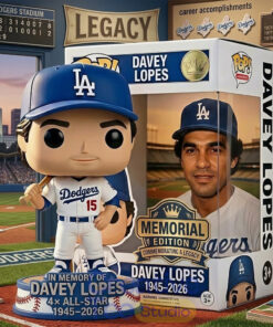 Commemorative Davey Lopes Dodgers Pop Figure Memorial Edition