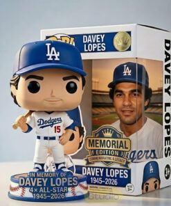 Commemorative Davey Lopes Dodgers Pop Figure Memorial Edition