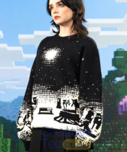 Cool Shirtz Merch Very Cool x Minecraft Sweater Monsters Nearby Sweater