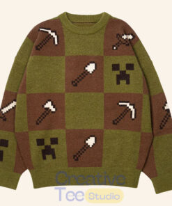 Cool Shirtz Merch Very Cool x Minecraft Sweater Tools of Trade Sweater