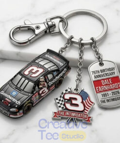 Dale Earnhardt Commemorative Collector’s Keychain Set