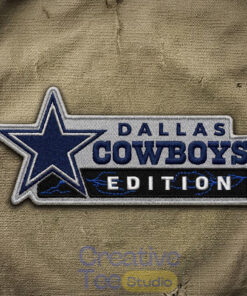 Dallas Cowboys Edition Embroidered Iron-On Patch