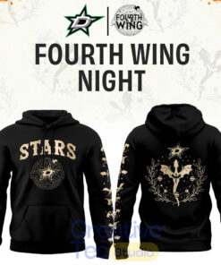 Dallas Stars Fourth Wings Night Limited Edition Hoodie Dallas Stars Fourth Wings Night Limited Edition Hoodie