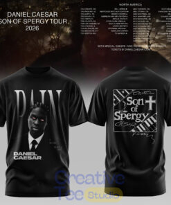 Daniel Caesar – “Son of Spergy” 2026 Tour T-Shirt