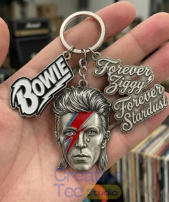 David Bowie “Forever Ziggy. Forever Stardust.” Commemorative Keychain