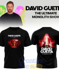 David Guetta The Ultimate Monolith Show Tour 2026 Tee