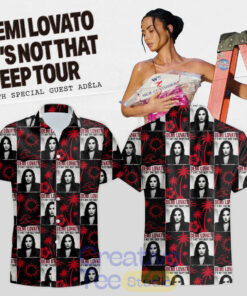 Demi Lovato It’s Not That Deep Tour 2026 Limted Hawaiian Shirt