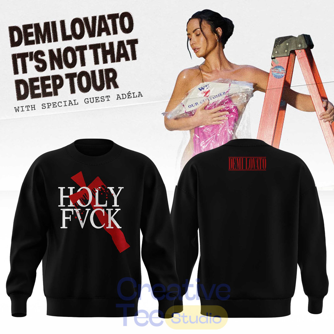 Demi Lovato It’s Not That Deep Tour 2026 Limted Sweatshirt Demi Lovato It’s Not That Deep Tour 2026 Limted Sweatshirt