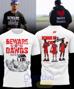 Detroit Pistons BEWARE OF THE DAWGS T-Shirt