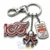 Detroit Red Wings 100th Anniversary Keychain