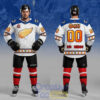 Detroit Red Wings Dragon Ball Z Super Aura Hockey Jersey