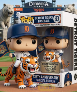 Detroit Tigers 125th Anniversary Pop Figure – Special Edition
