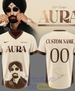 Diljit Dosanjh AURA World Tour 2026 Exclusive Jersey