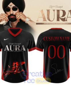 Diljit Dosanjh AURA World Tour 2026 Exclusive Jersey