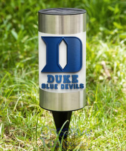 Duke Blue Devils Waterproof Solar Garden Light
