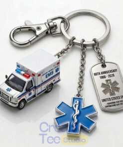 EMS 60th Anniversary Keychain