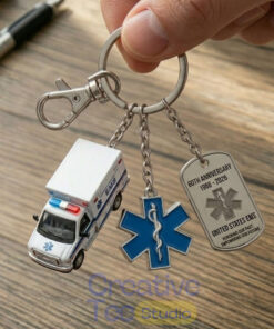EMS 60th Anniversary Keychain