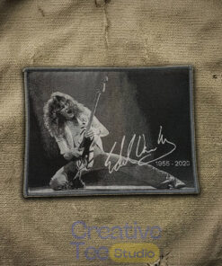 Eddie Van Halen Memorial Embroidered Iron-On Patch