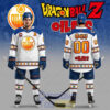 Edmonton Oilers Dragon Ball Z Super Aura Hockey Jersey