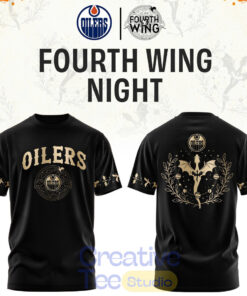 Edmonton Oilers Fourth Wings Night Limited Edition Hoodie