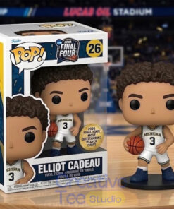 Elliot Cadeau 2026 NCAA Final Four MVP Michigan Wolverines Pop Figure