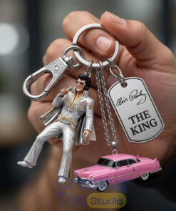 Elvis Presley The King Limited Edition Collector Keychain