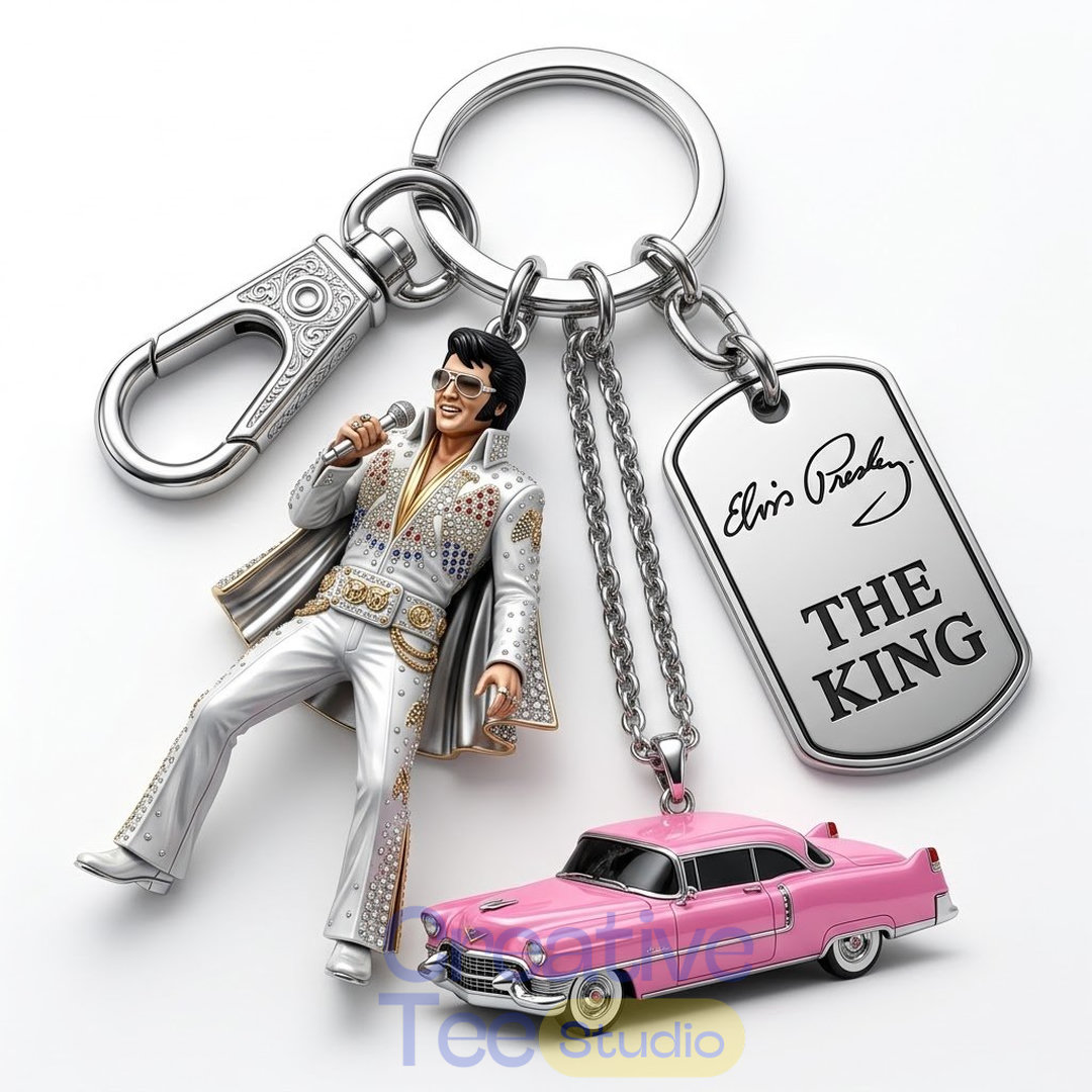 Elvis Presley The King Limited Edition Collector Keychain Elvis Presley The King Limited Edition Collector Keychain