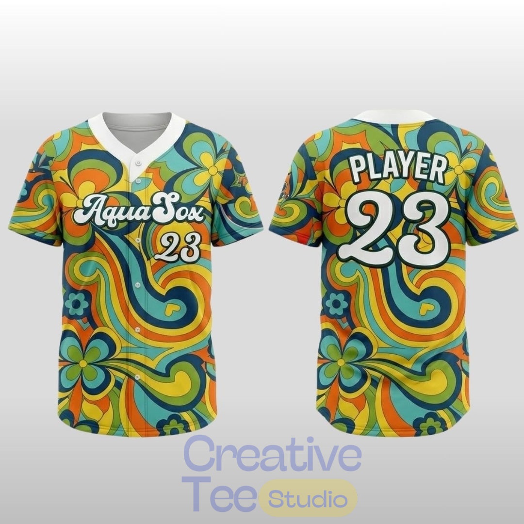 Everett AquaSox Frog Stock Jersey Everett AquaSox Frog Stock Jersey