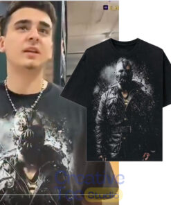 Faze Lacy Youngla Batman Character Bane T-Shirt