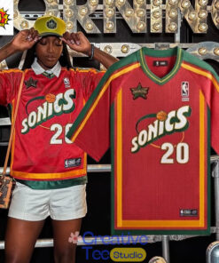 Flau’jae Johnson Seattle Supersonics Leon Mesh Jersey