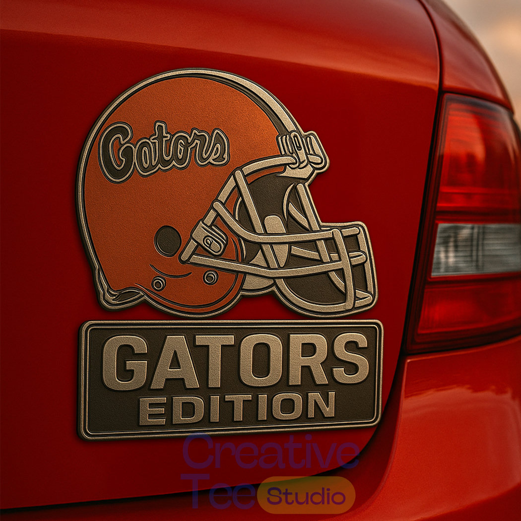 Florida Gators Custom Car Name Badge Florida Gators Custom Car Name Badge
