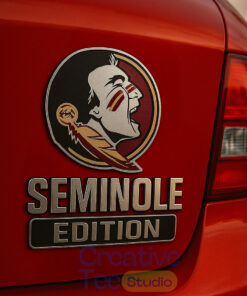 Florida State Seminoles Custom Car Name Badge Florida State Seminoles Custom Car Name Badge