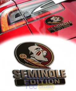 Florida State Seminoles Custom Car Name Badge
