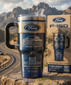 Ford F150 Built Ford Tough Legacy Edition Tumbler With Handle