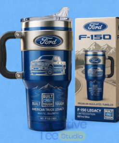 Ford F150 Built Ford Tough Legacy Edition Tumbler With Handle
