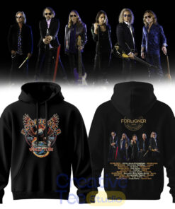 Foreigner 50th Anniversary World Tour 2026 Tee Hoodie