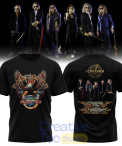 Foreigner 50th Anniversary World Tour 2026 Tee Hoodie
