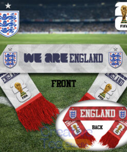 England National Soccer Team WC26 Premium Scarf
