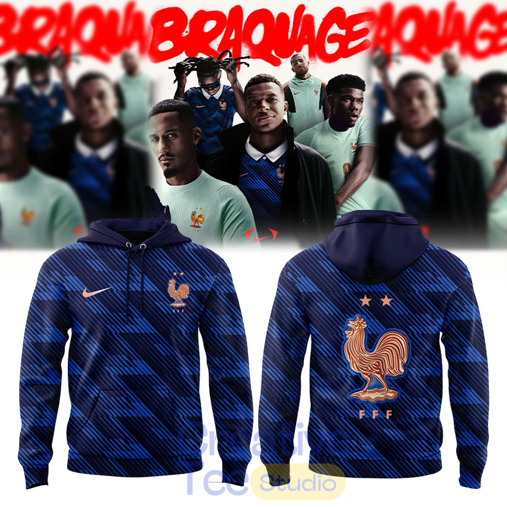France National Team Away For The World Cup Is An Homage To The Statue of Liberty Hoodie France National Team Away For The World Cup Is An Homage To The Statue of Liberty Hoodie