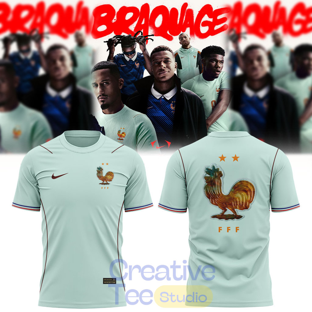 France National Team Away For The World Cup Is An Homage To The Statue of Liberty T-Shirt France National Team Away For The World Cup Is An Homage To The Statue of Liberty T-Shirt