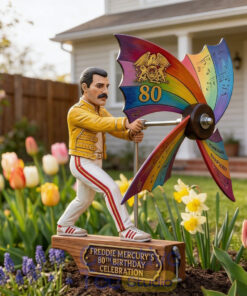 Freddie Mercury 80th Anniversary Garden Wind Spinner