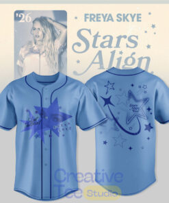 Freya Skye Stars Align Tour 2026 Baseball Jersey
