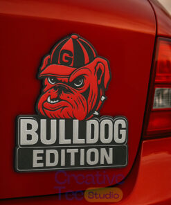 Georgia Bulldogs Custom Car Name Badge Georgia Bulldogs Custom Car Name Badge