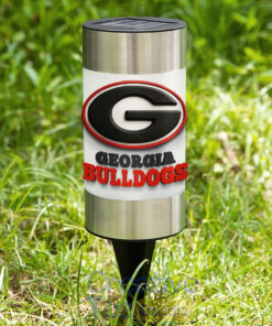 Georgia Bulldogs Waterproof Solar Garden Light Georgia Bulldogs Waterproof Solar Garden Light