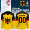 Sweden 2026 IIHF Ice Hockey Championship Custom Hockey Jersey
