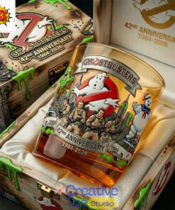 Ghostbusters 42nd Anniversary Whiskey Glass