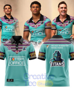 Gold Coast Titans 2026 Chargers Heritage Polo Shirt