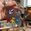 Grateful Dead Jerry Garcia Tribute Collector Keychain